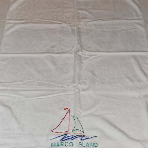 Beach Towel - Marco Island - New - 69'' X 34'' - Picture 2 of 2